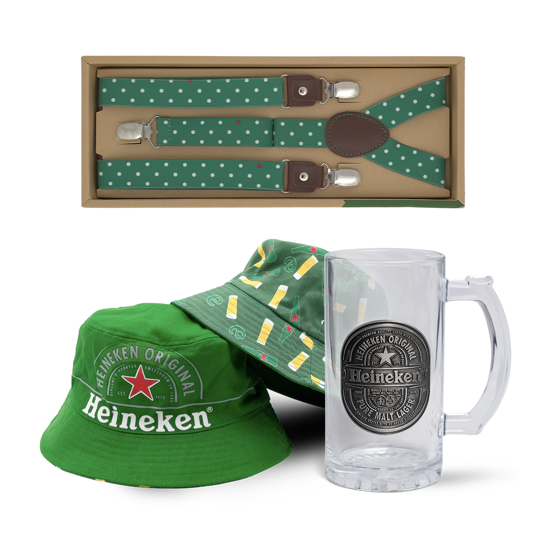 Oktoberfest Bundel – 3x Heineken Accessoires