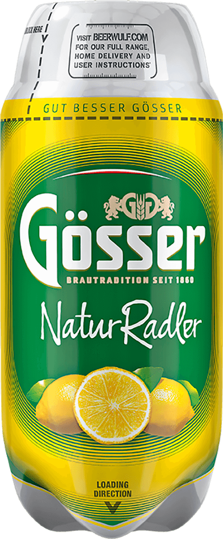 Gösser Radler - 2L SUB Keg