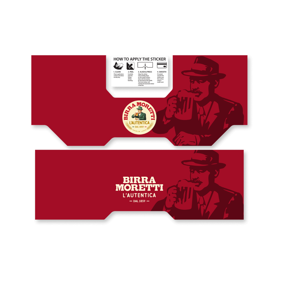 Birra Moretti BLADE Sticker