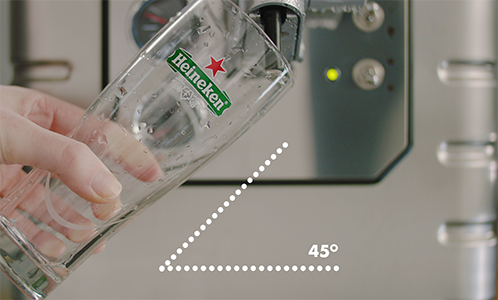 How to pour beer from beer machine