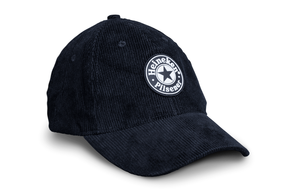 Heineken® Cap Ribbed Black