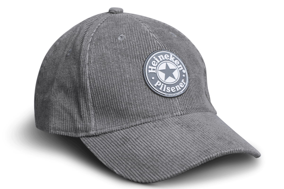 Heineken® Cap Ribbed Grey