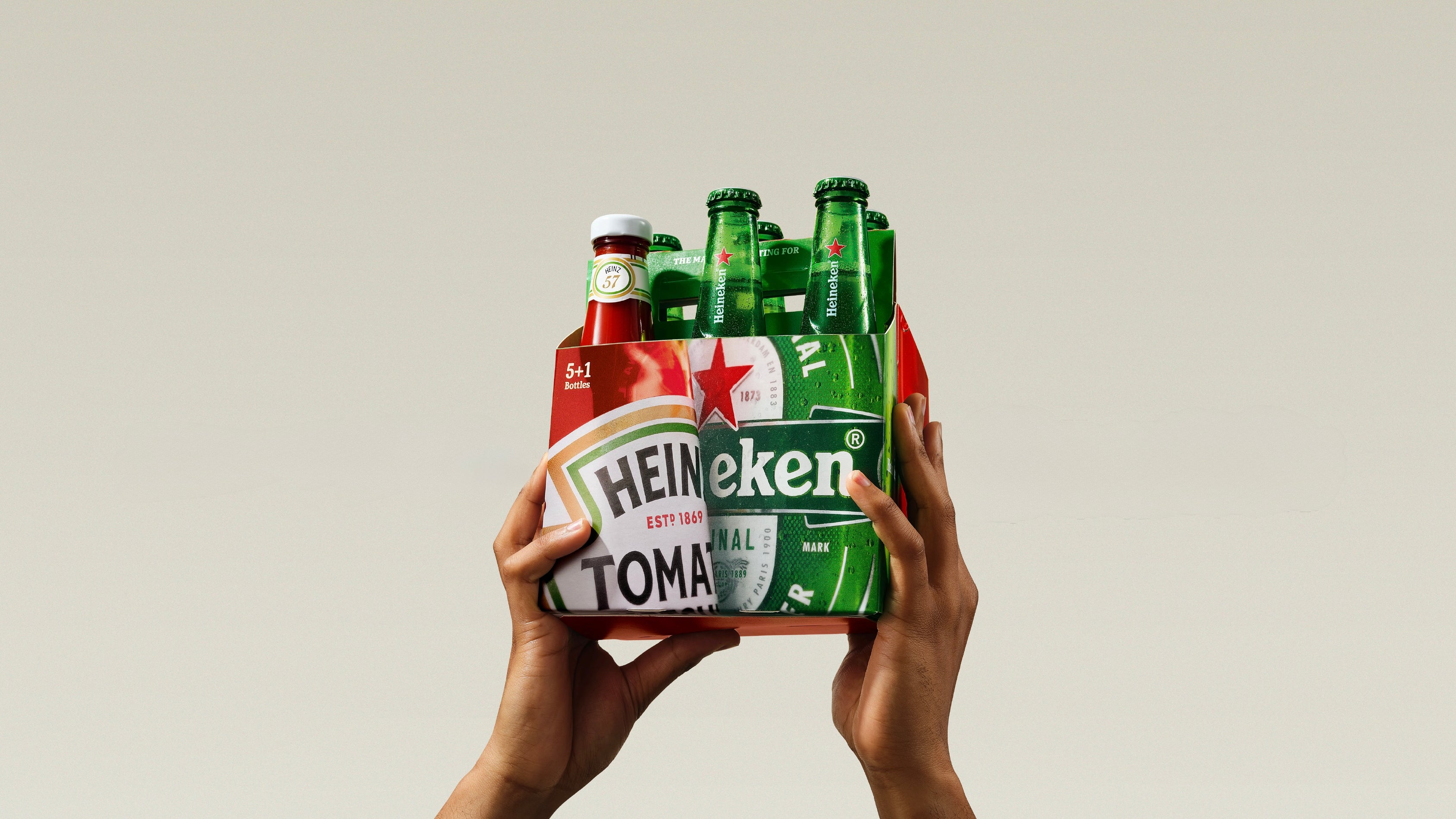 HEINZ Heineken collaboration 6 pack