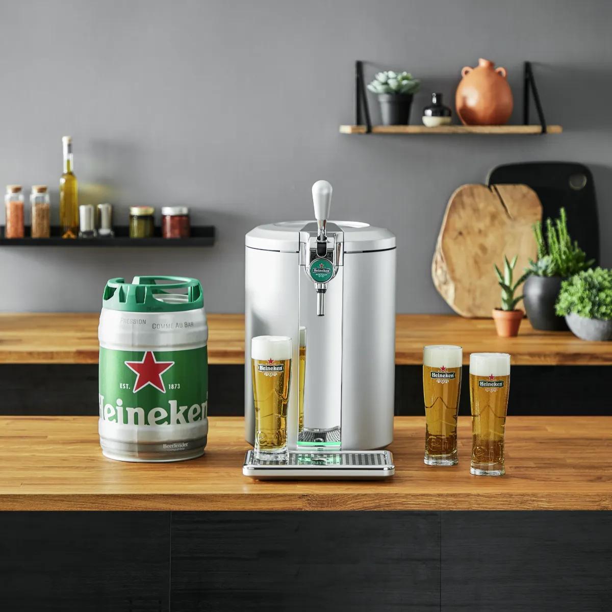 BeerTender Beer Machine (Silver)