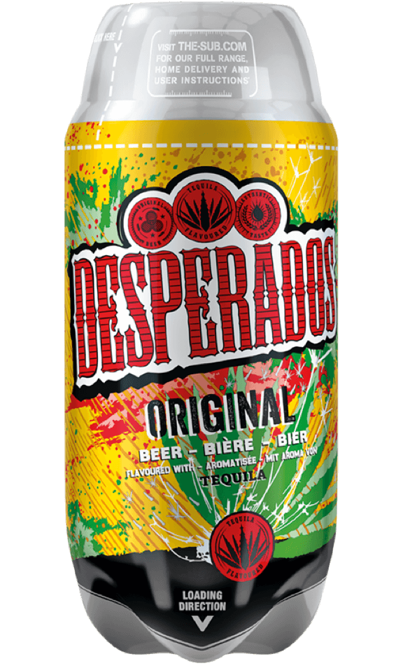 Desperados - 2L SUB Keg | Buy now | Beerwulf