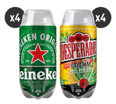 4 Heineken 4 Desperados Jetzt Online Kaufen Beerwulf