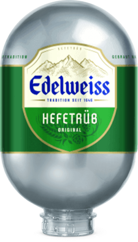 Edelweiss Hefetrüb - 8L BLADE Fass