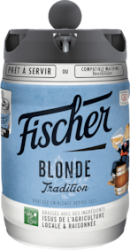 2 Fûts de 5L Fischer Tradition + Poignée BeerTender, Achat bière en ligne
