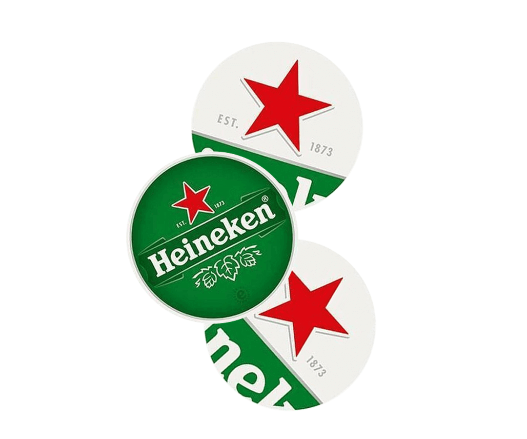 Sous-verres Heineken
