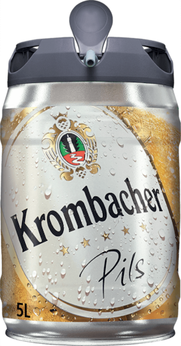 Krombacher Pils - 5L Draught Keg | Buy now | Beerwulf